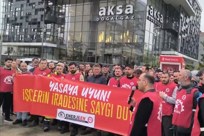 BursaAksa Doğalgaz Çalışanları Haklarını İstiyor!