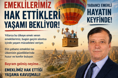 İYİ Partili Özcan Gönülal'dan Emekliler Haftası Mesajı: "Emeklinin Yaşam Mücadelesi Türkiye'nin Ekonomik Gerçekliğini Gösteriyor"