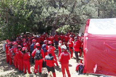 Gerçek operasyona dönüştü, 20 dakikada kurtarma yapıldı