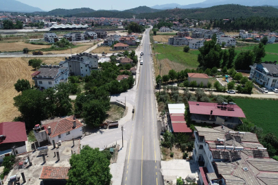Muğla'da Seydikemer Belen’de yol çalışmaları tamamlandı