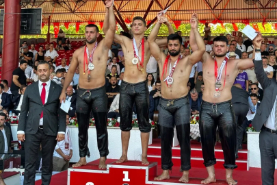 Kocaeli’nin pehlivanı Seçkin Duman Kırkpınar’da tarih yazdı