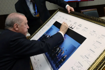 Son imzayı Cumhurbaşkanı Erdoğan attı
