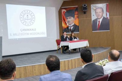 Çanakkale’de eğitimde yenilikçi teknolojilerin etkin kullanımı toplantısı gerçekleştirildi

