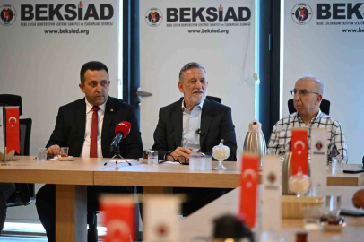 Başkan İbrahim Burkay BEKSİAD üyeleriyle bir araya geldi
