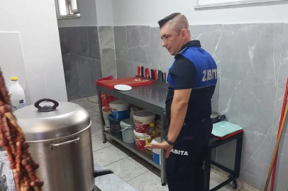 Zabıta ekiplerinden döner salonlarına denetim
