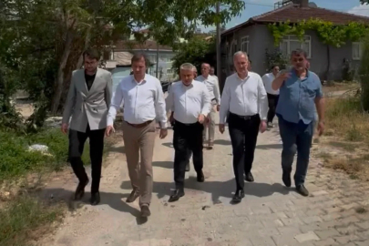 İnegöl Belediyesi kırsalda üst yapı hamlesini sürdürüyor
