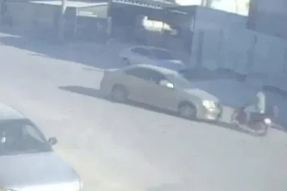 Otomobil ile motosiklet kafa kafaya çarpıştı: 1 yaralı
