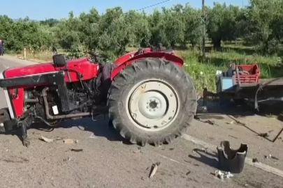 Bursa’da traktör kazası: 2 yaralı
