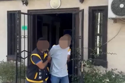 Polise yakalanmamak için saçını kazıttı, yine kaçamadı
