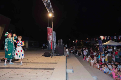 Büyükşehir’den miniklere ’İki bavul dolusu’ eğlence
