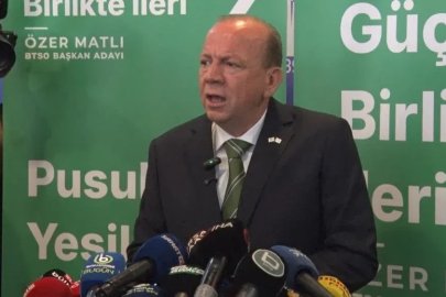 BTSO’da kritik gün...Başkan adayı Matlı’dan açıklama
