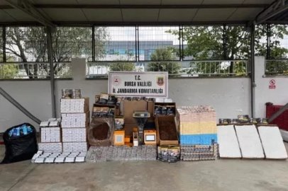 Bursa’da kaçak sigara imalathanesine darbe: 1,5 milyonluk vurgun engellendi
